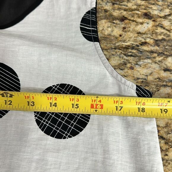 Patrizia Luca Milano Sleeveless Layered Multi Dot Dress Size M - Picture 8 of 9